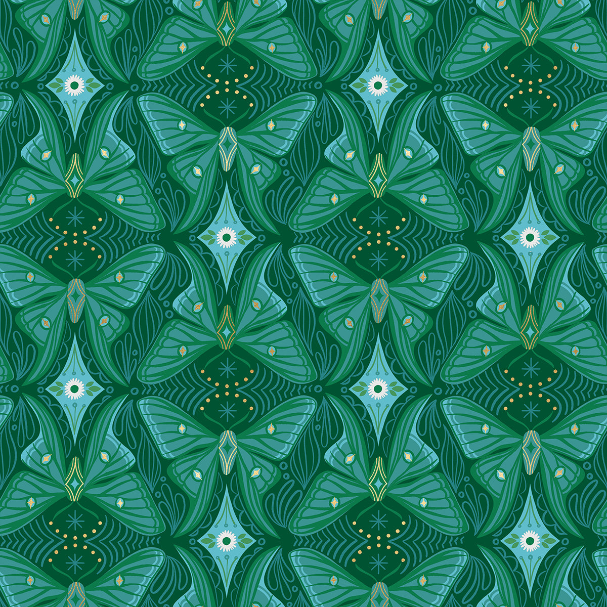 Shoulder and Chest Soothing Heat-Pad, Everyday Freedom collection in Patterned Cottons