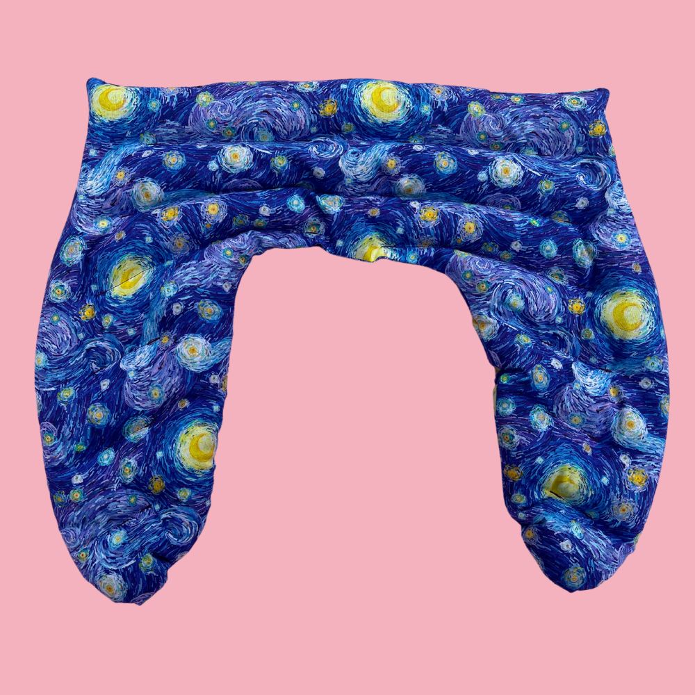 Ready to Ship! Shoulder and Chest Soothing Heat-Pad, Everyday Freedom Collection in Patterned Cottons