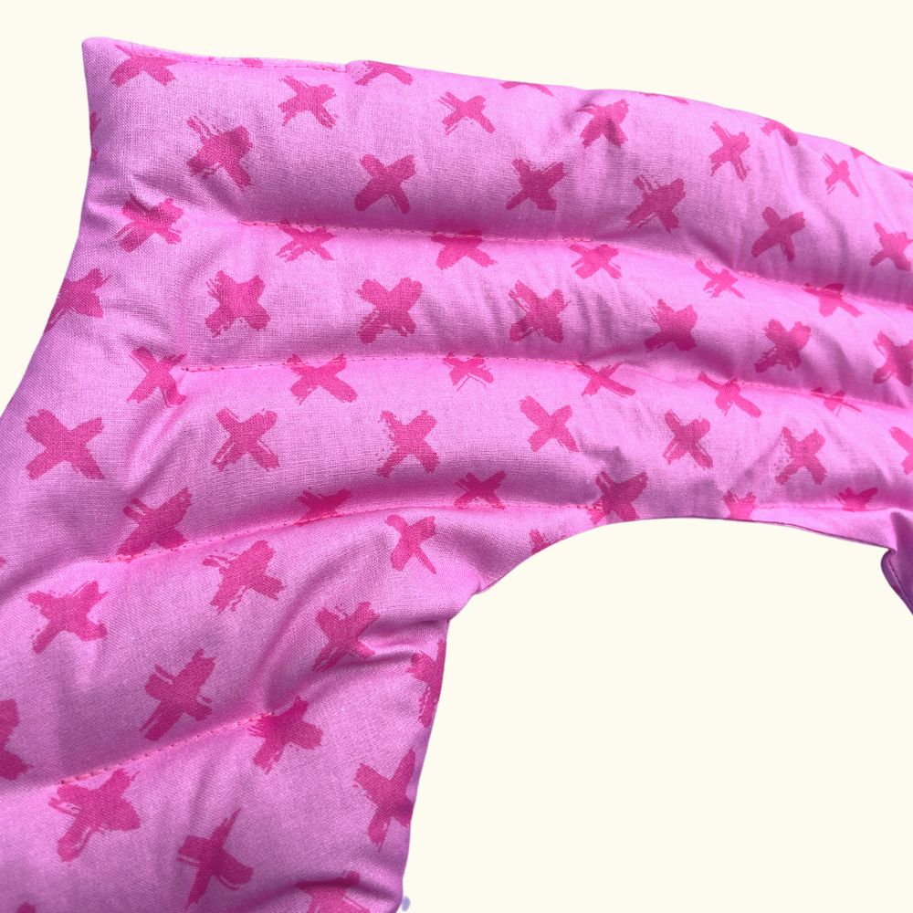 Ready to Ship! Shoulder and Chest Soothing Heat-Pad, Everyday Freedom Collection in Patterned Cottons