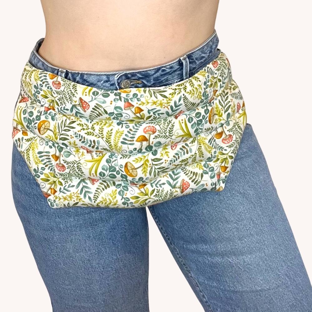 SelkiBelt Heat Pad, Everyday Freedom Collection in Mixed Cottons