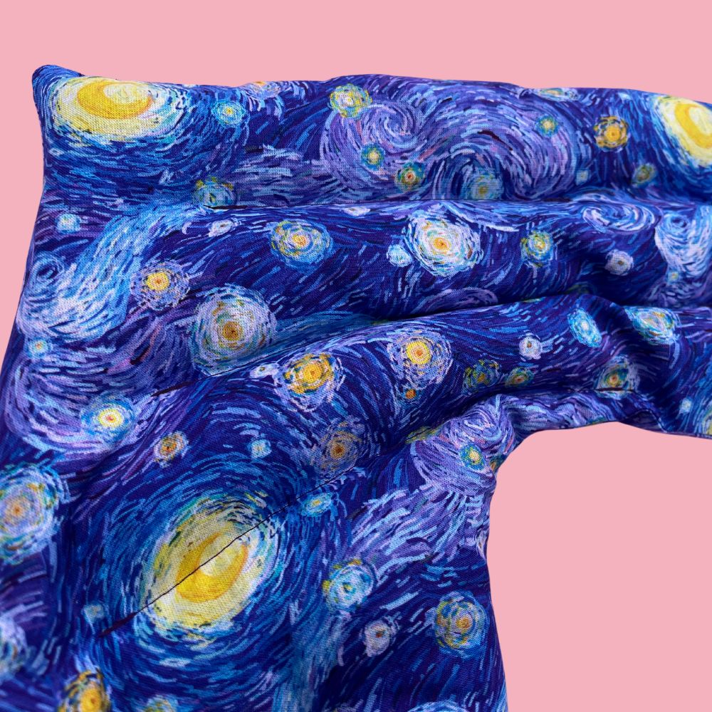 Ready to Ship! Shoulder and Chest Soothing Heat-Pad, Everyday Freedom Collection in Patterned Cottons