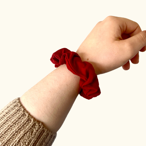 Bamboo Silk Scrunchie