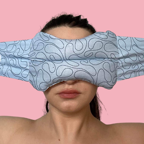 Migraine Soothing Hot or Cold Everyday Freedom Eye-Mask in Mixed Cotton