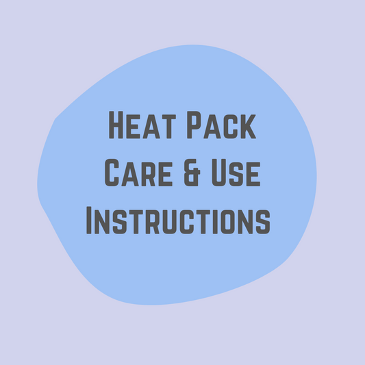 FREE Digital Download of Selki Pocket Warmer and Migraine Mask Heat Pack Use and Care Instructions